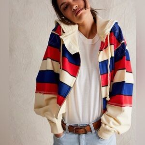 Free People Ry Zip Thru Hoodie